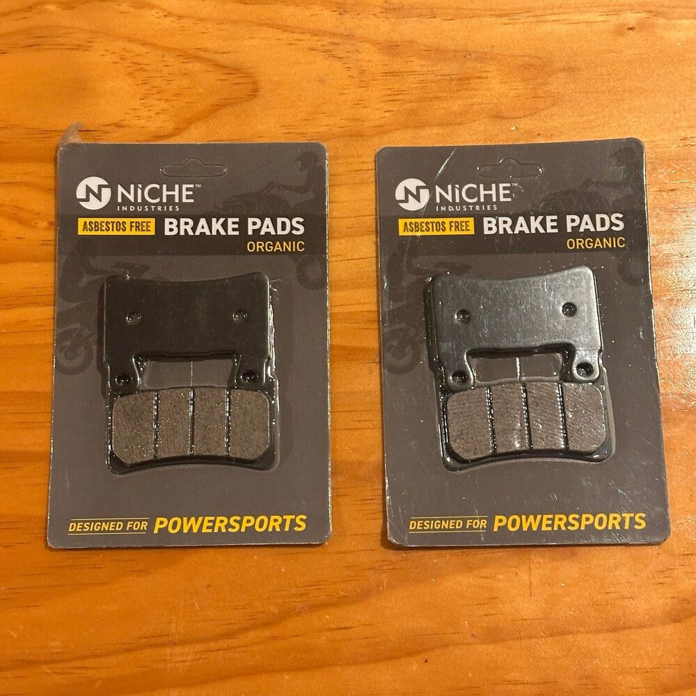 Brake Pad Set for Honda CBR1000R ABS 06455-MKF-D41 Front Semi-Metallic 2 Pack